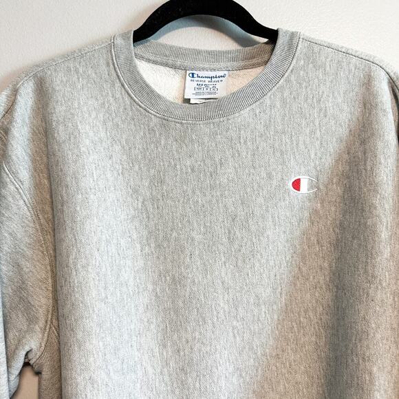 Champion Gray Cropped Sweatshirt - Picture 6 of 11